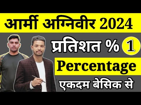 Army Agniveer Maths % Questions Part 1 | GD Maths 2024