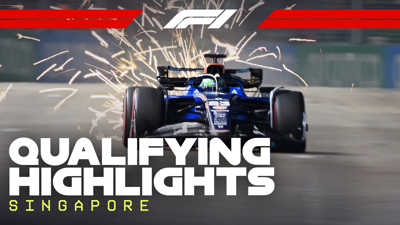 Singapore GP 2025 Qualifying Highlights 🏎️