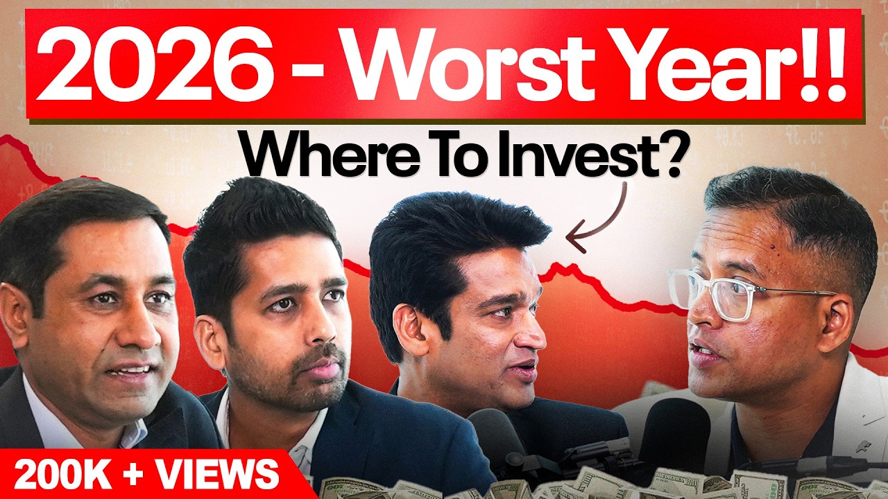 Market Crash 2026: Best ₹1 Lakh Investments for 1 Year 💼
