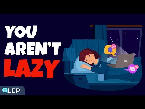 Slow English Podcast for Beginners | You're Burnt out, NOT Very Lazy | Learn English Podcast