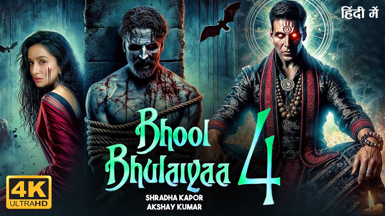 Bhool Bhulaiyaa 4: Akshay & Shradha in 2024 Horror Comedy