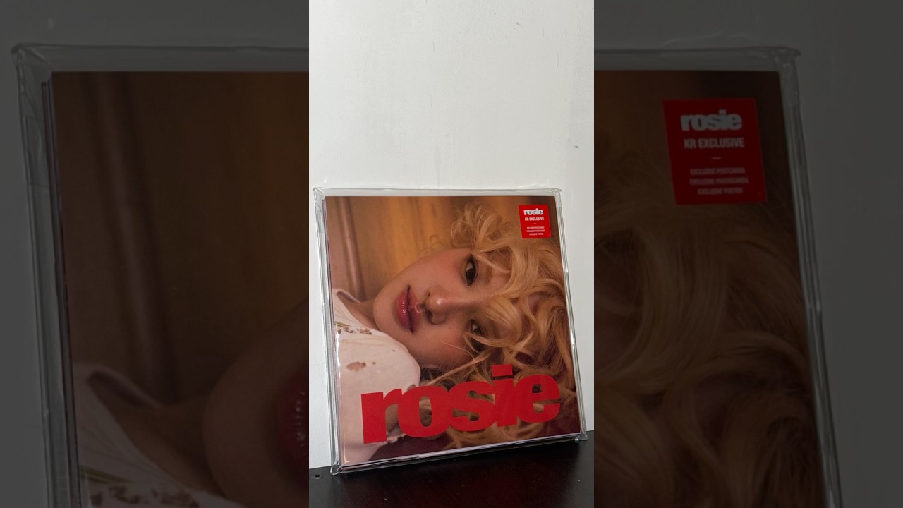 Unboxing Rosé's First Studio Album 🎶
