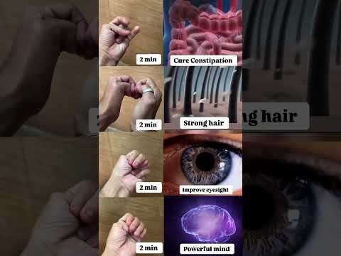 Daily Mudras #cure #constipation #strong #hair #improve #eyesight #powerful #mind #motivation #mudra