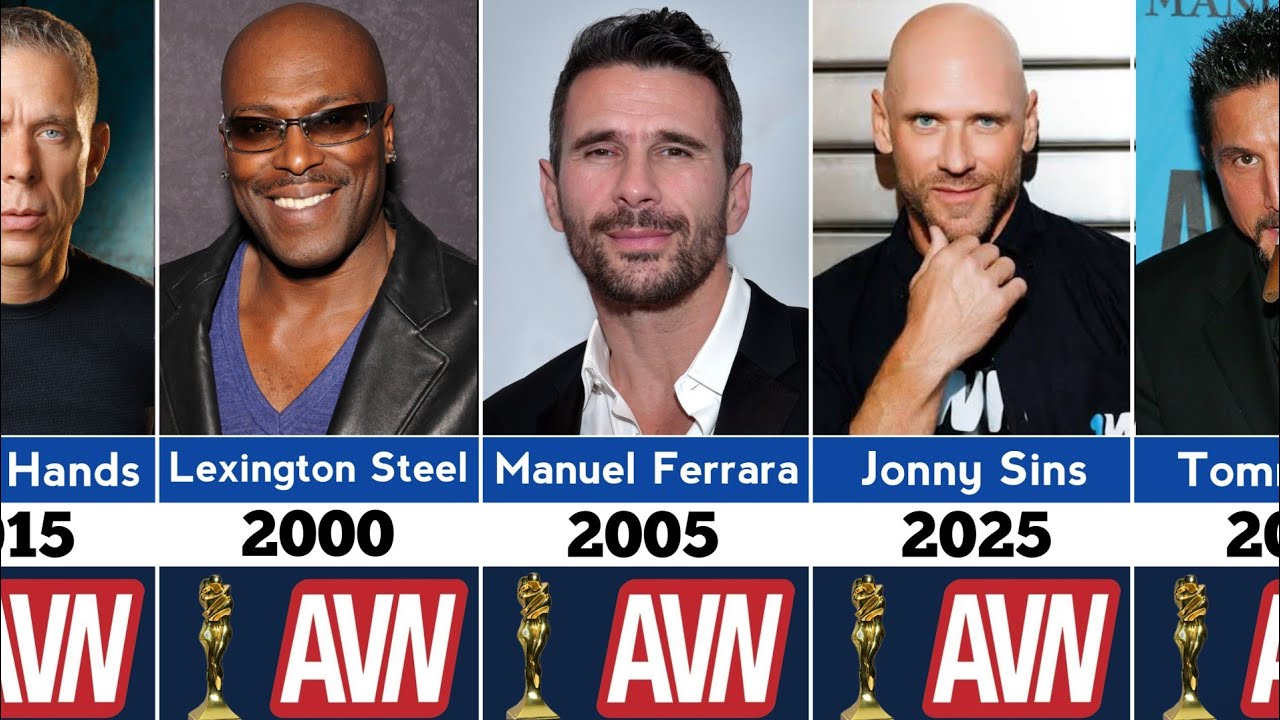 AVN Male Performer of the Year Winners (1984-2025)