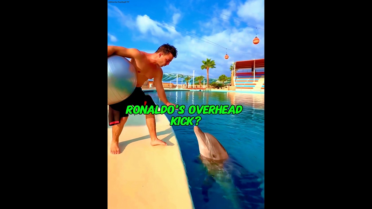 Ronaldo Encounters Dolphin 🐬