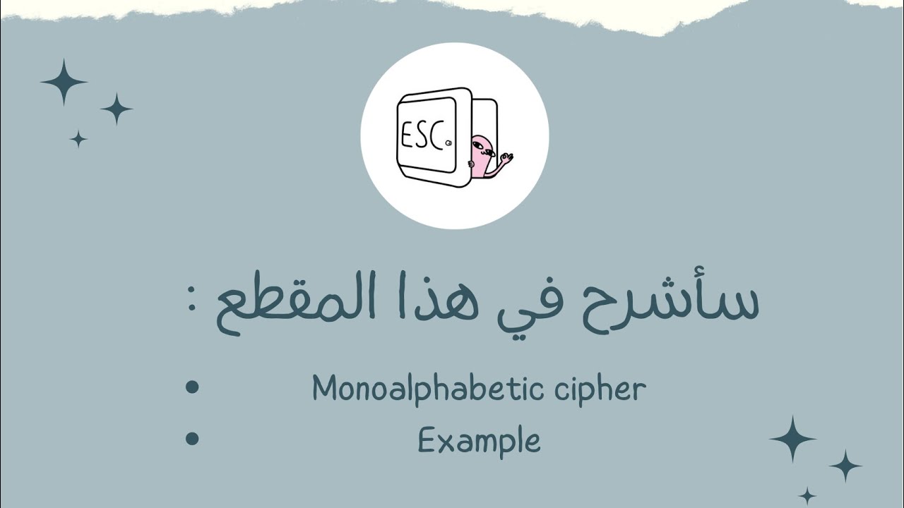 شرح مبسط لـ تشفير Monoalphabetic: كيف يعمل وأهم تطبيقاته 🔐
