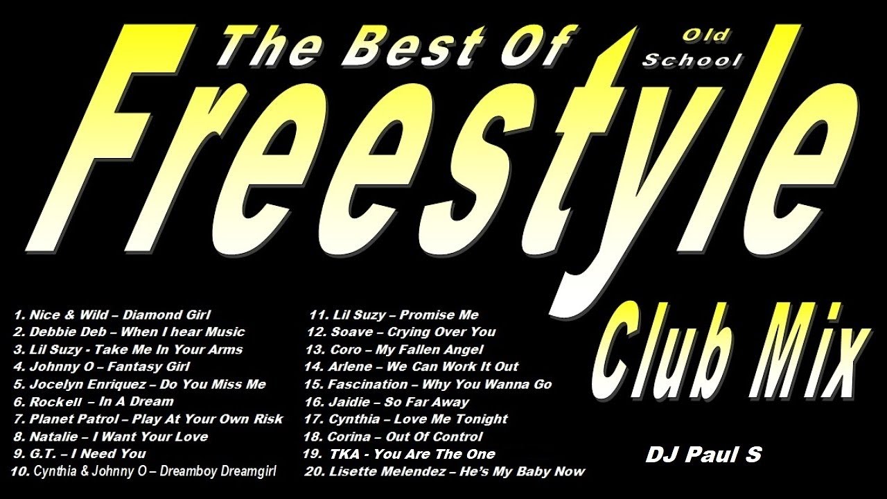 Ultimate Old School Freestyle Classics 🎶 - DJ Paul S Mix