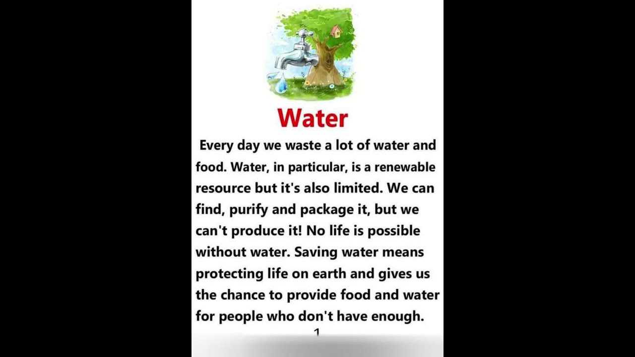 The Water || Short Story