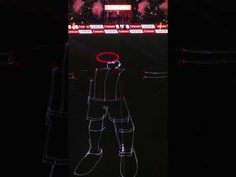 Lighting the San Siro with @emirates #Shorts