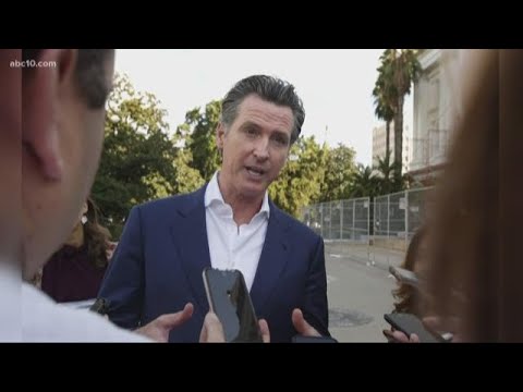Gov. Gavin Newsom recall efforts seeking signatures in California