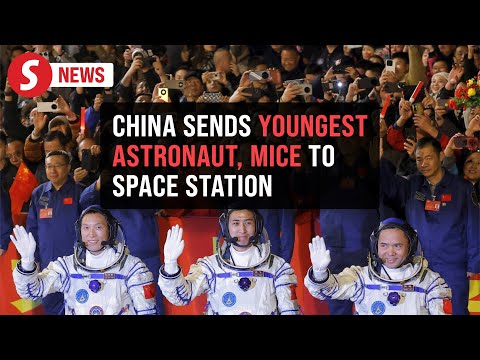 China's Shenzhou-21 sends youngest astronaut, mice to 'Heavenly Palace' space station