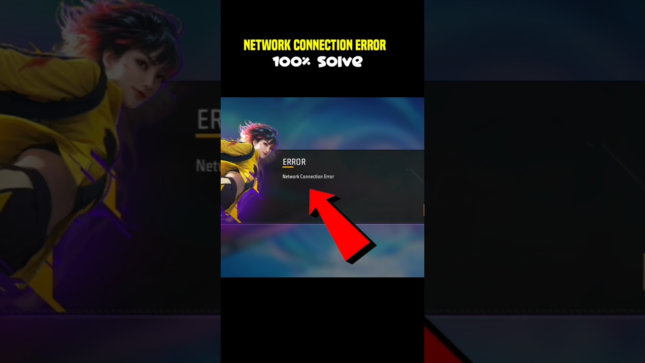 Fix Free Fire Max Network Error 🚀