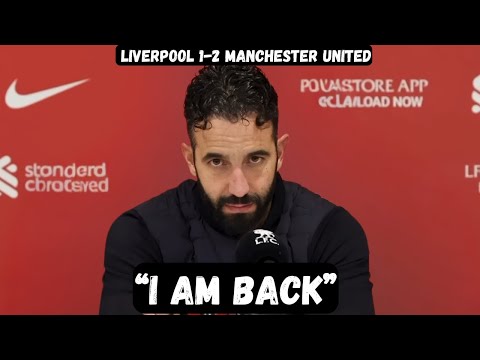 Ruben Amorim calls Arne Slot a BALD FRAUD - Post Match Interview - Liverpool 1-2 Manchester United