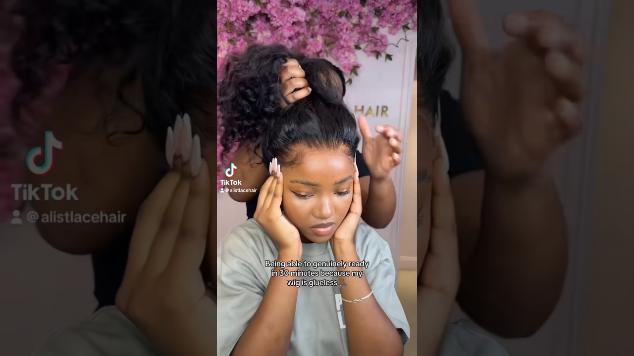 Glueless HD Lace Wig in 30 Secs from A-List Lace 💁‍♀️