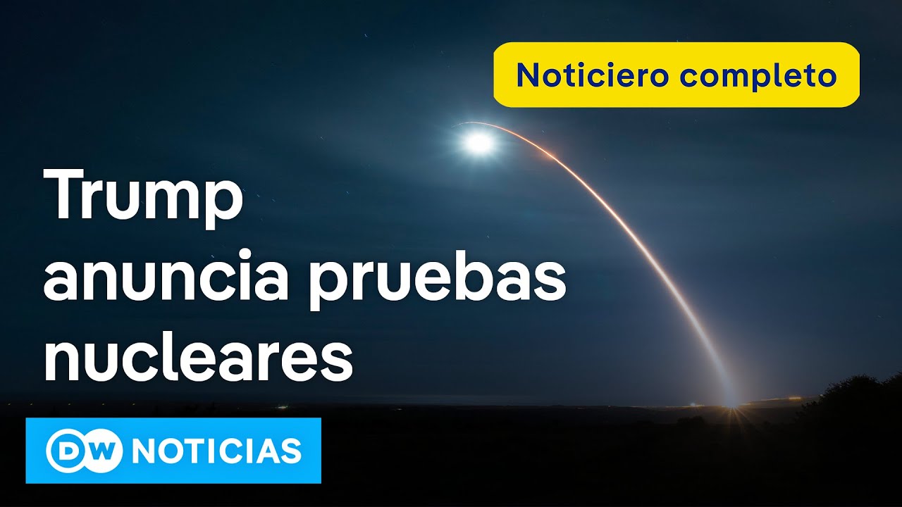 🚨 DW Noticias 30 de Octubre: La Carrera Nuclear Se Intensifica entre EE. UU. y Rusia