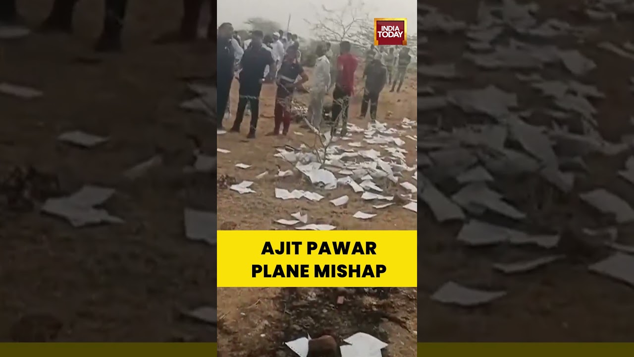 Ajit Pawar’s Plane Crashes in Maharashtra ✈️