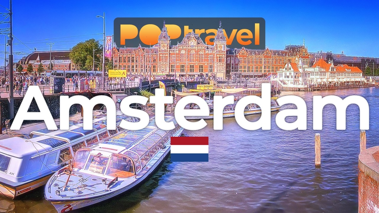 Amsterdam 4K HDR Walking Tour 🇳🇱