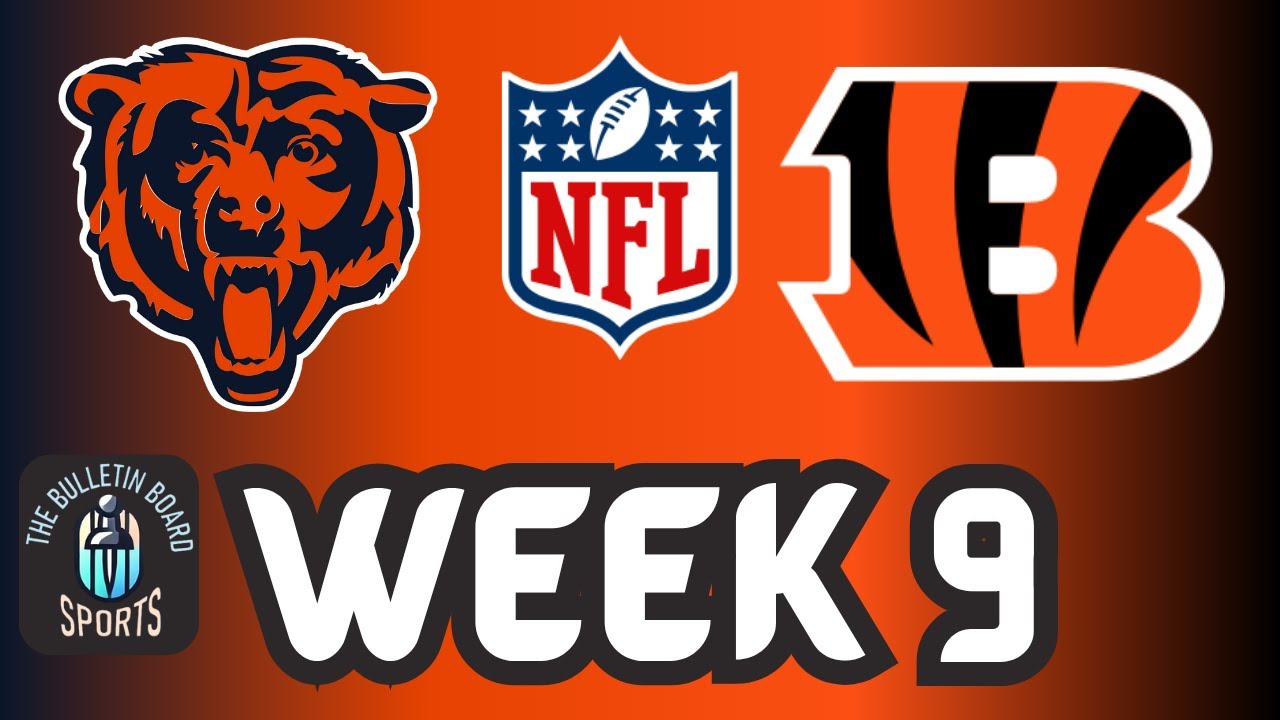 NFL Week 9: Bears vs. Bengals Preview & Prediction π