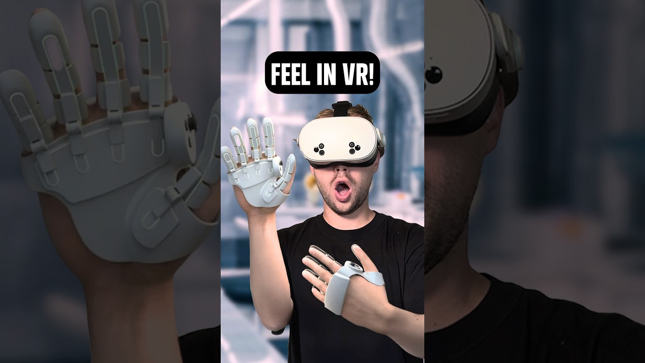Experience Touch in VR with Sharp's Advanced Hybrid Glove-Controller 🎮