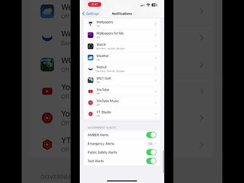 How To Turn Off Emergency Government Alerts in iOS