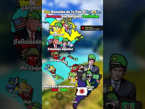 Pov: Argentina recupera sus antigüos territorios 🇦🇷 #geografia #mapping #parati #foryou #geography