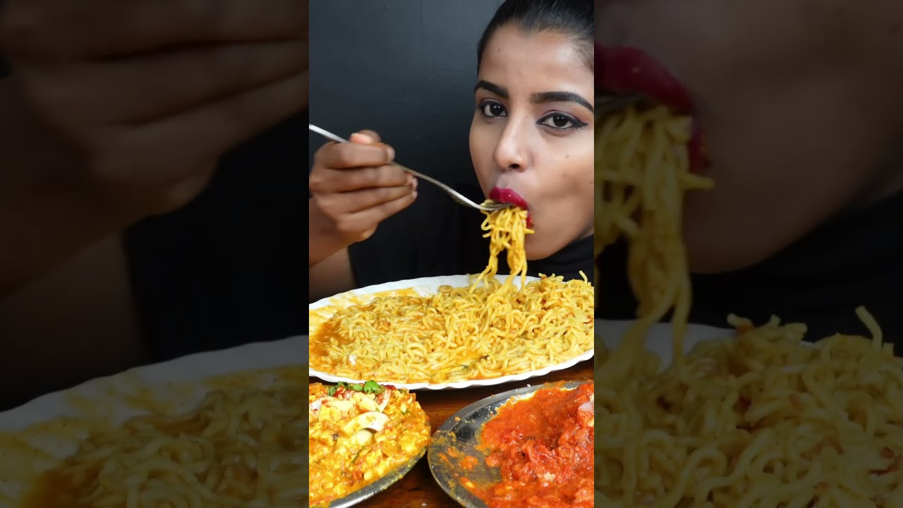 ASMR Spicy Indian Street Food Mukbang 🌶️