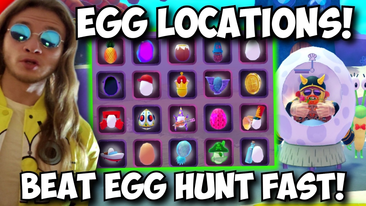 Fastest Way to Collect All 20 Eggs in Spongebob TD 🥚