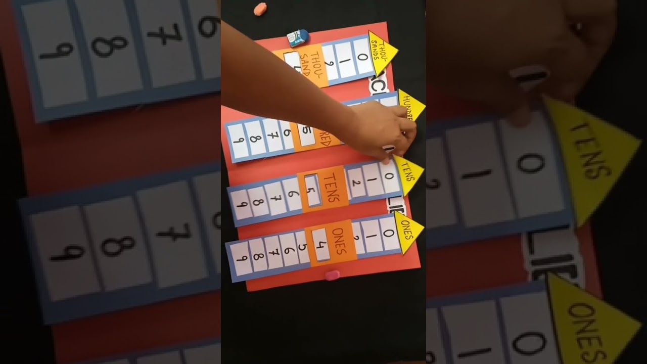 Interactive Place Value Slider for Math Projects ✨