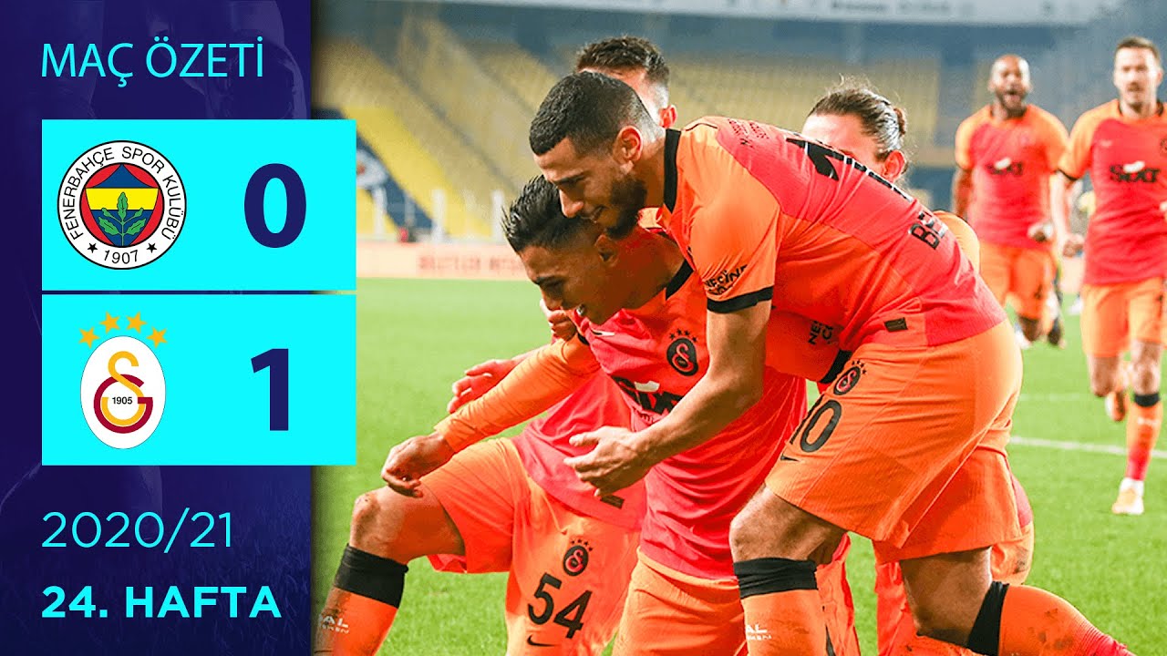 Fenerbahçe 0-1 Galatasaray | 24. Hafta 2020/21
