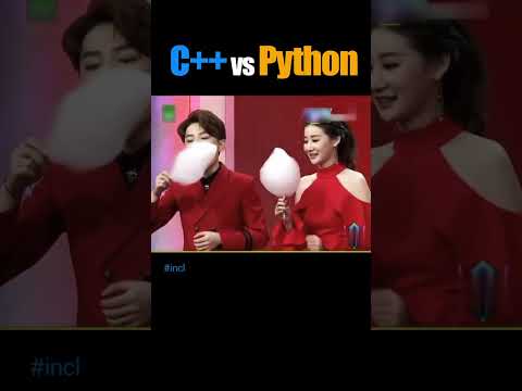 A funny visualization of C++ vs Python | Funny Shorts | Meme