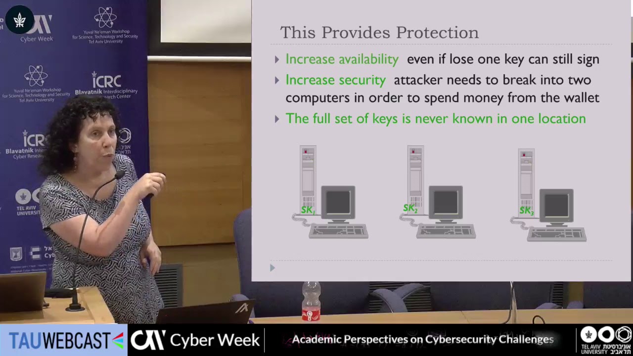 Unlocking Security with Threshold Cryptography 🔐: Insights from Dr. Tal Rabin at Cyber Week 2019