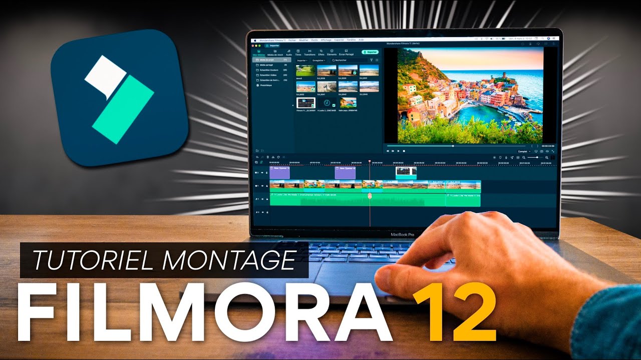 Montage vidéo avec Filmora 12 en 10 min 🎬