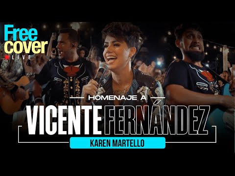 [Free Cover] Karen Martello (Homenaje a Vicente Fernandez)