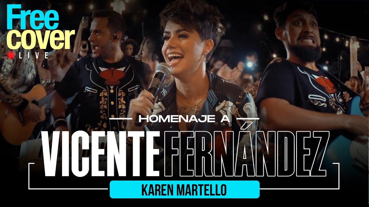 [Free Cover] Karen Martello (Homenaje a Vicente Fernandez)