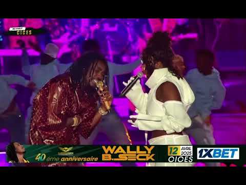 Wally B. Seck Feat Mia Guissé - Diay Ma Dolé / Nouveau Single en Live - 40ème Anniversaire au Cices