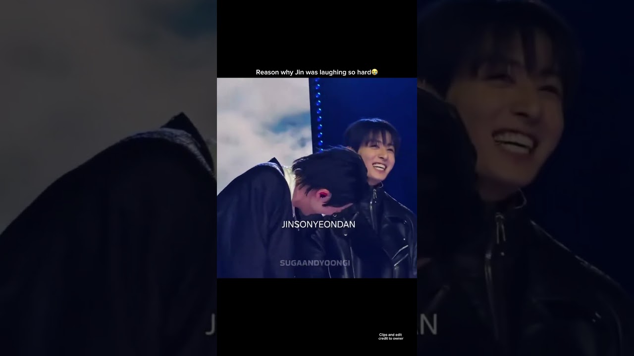 Why Jin Was Laughing So Hard 😂