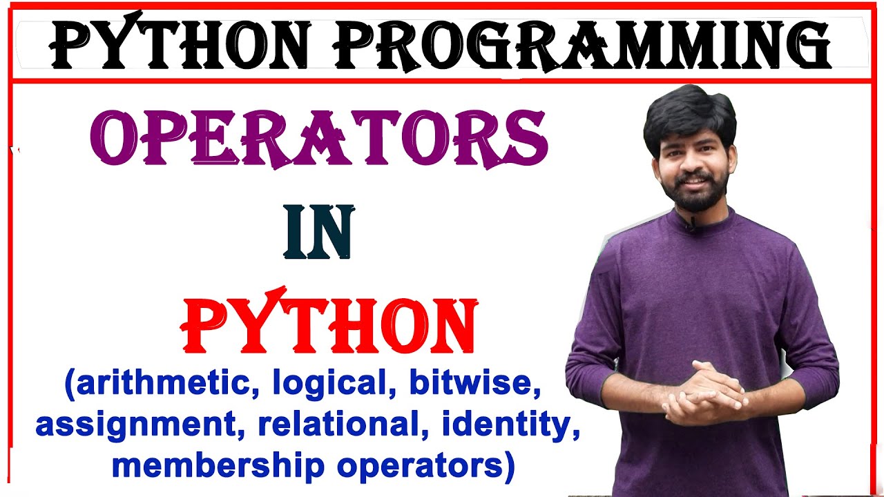 Master Python Operators: Arithmetic, Logical, Bitwise & More 🚀