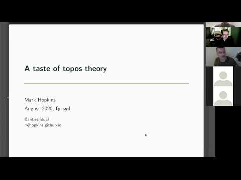 A Taste of Topos Theory - Mark Hopkins