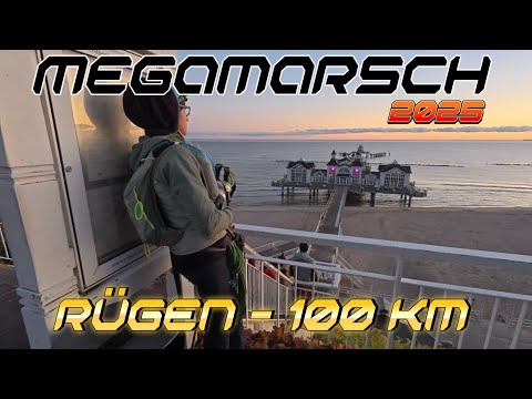 Sonne, Kälte, Glücksgefühle. 100km beim Megamarsch Rügen 2025 #extremwandern