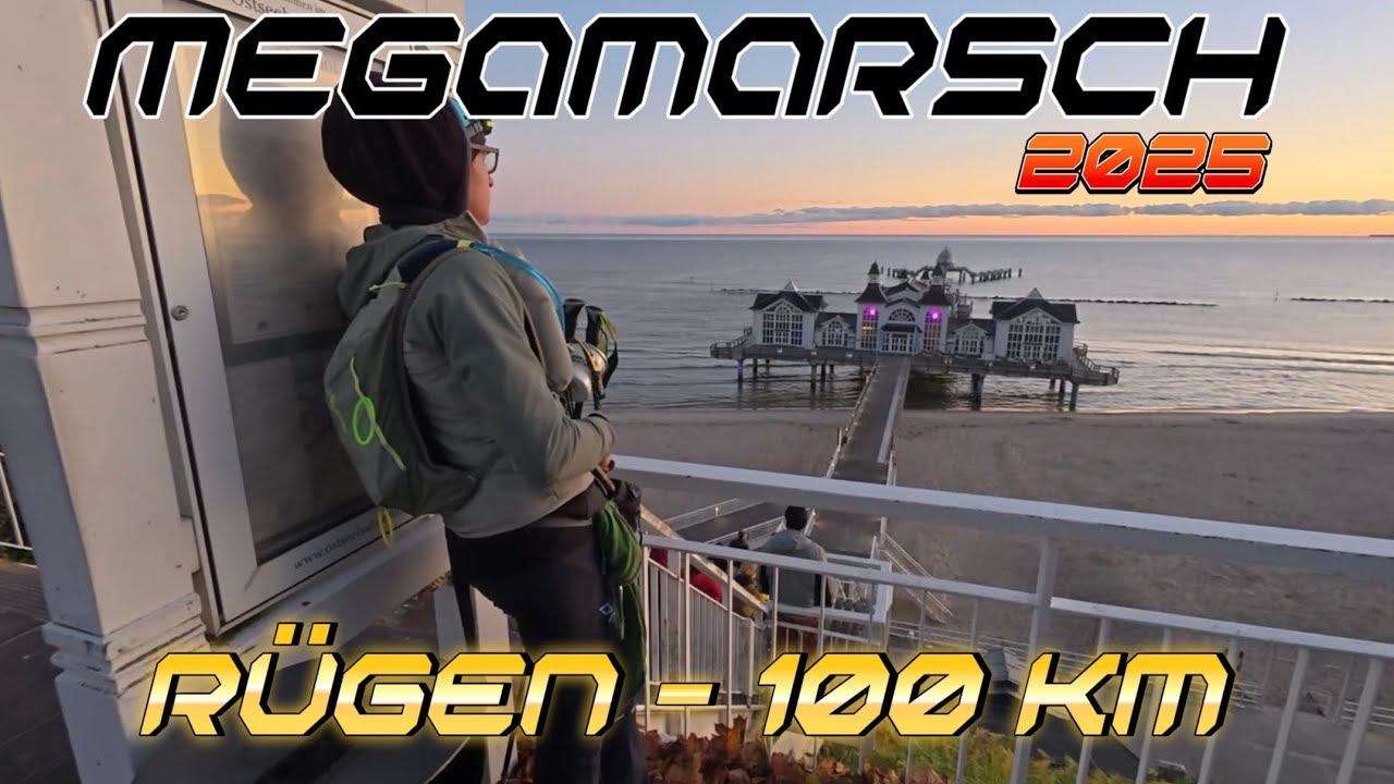 Erlebe den Megamarsch Rügen 2025: 100 km voller Sonne, Kälte & Glücksmomente 🌅❄️