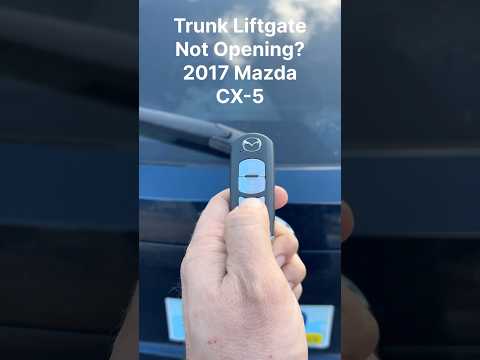 Lift Gate Problem SOLVED! 2017 - 2021 Mazda CX-5 #Shorts