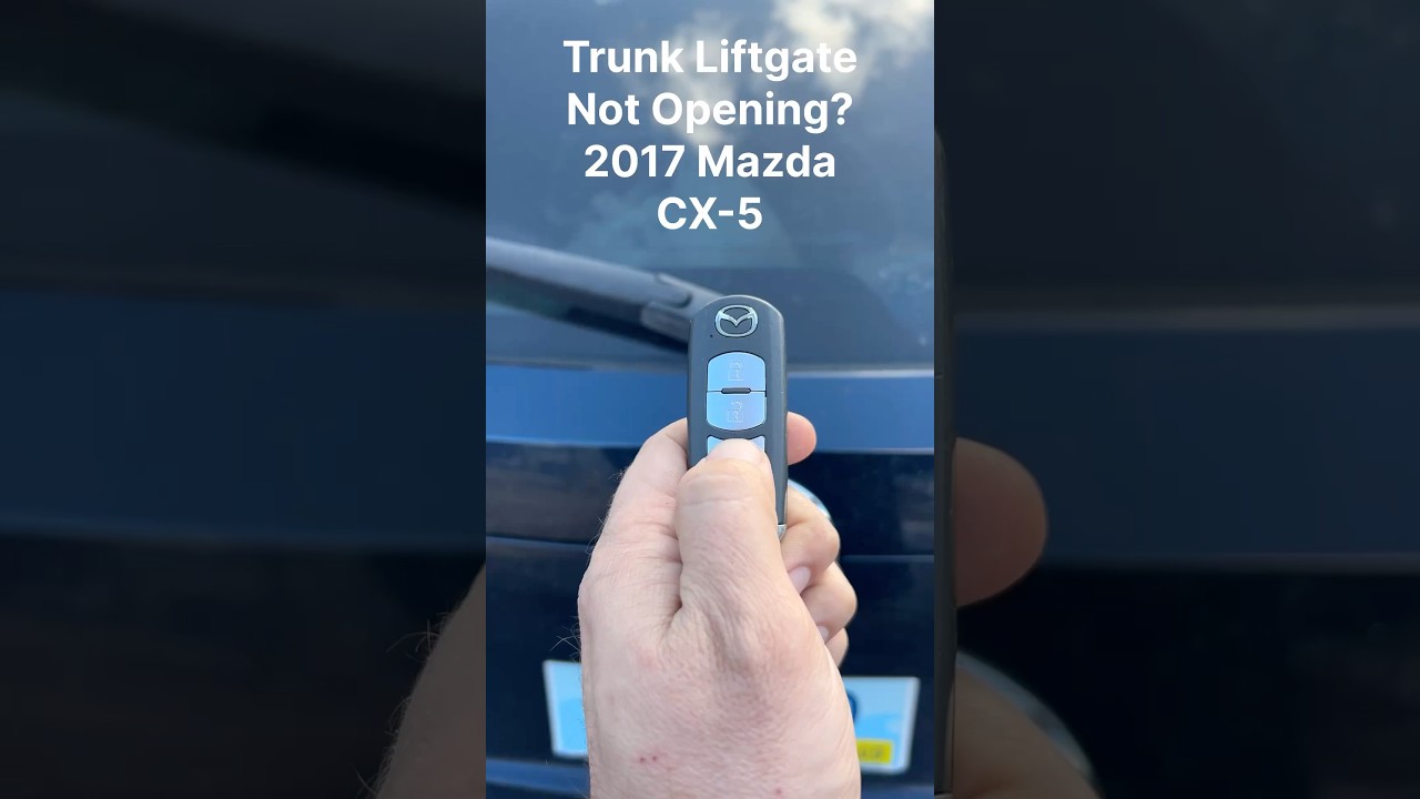 Lift Gate Issue Resolved for 2017-2021 Mazda CX-5 #Shorts