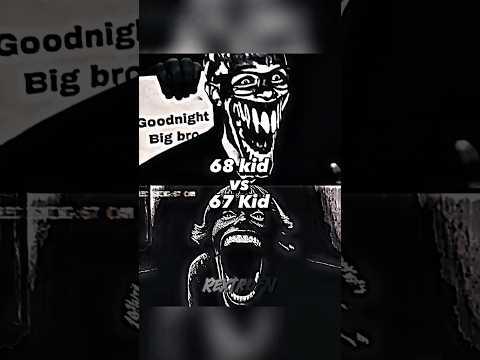 68 Kid (My Bro) vs 67 Kid (SCP 067) | Analog Horror Funk #tiktokeffects #67kid #analoghorror #scp