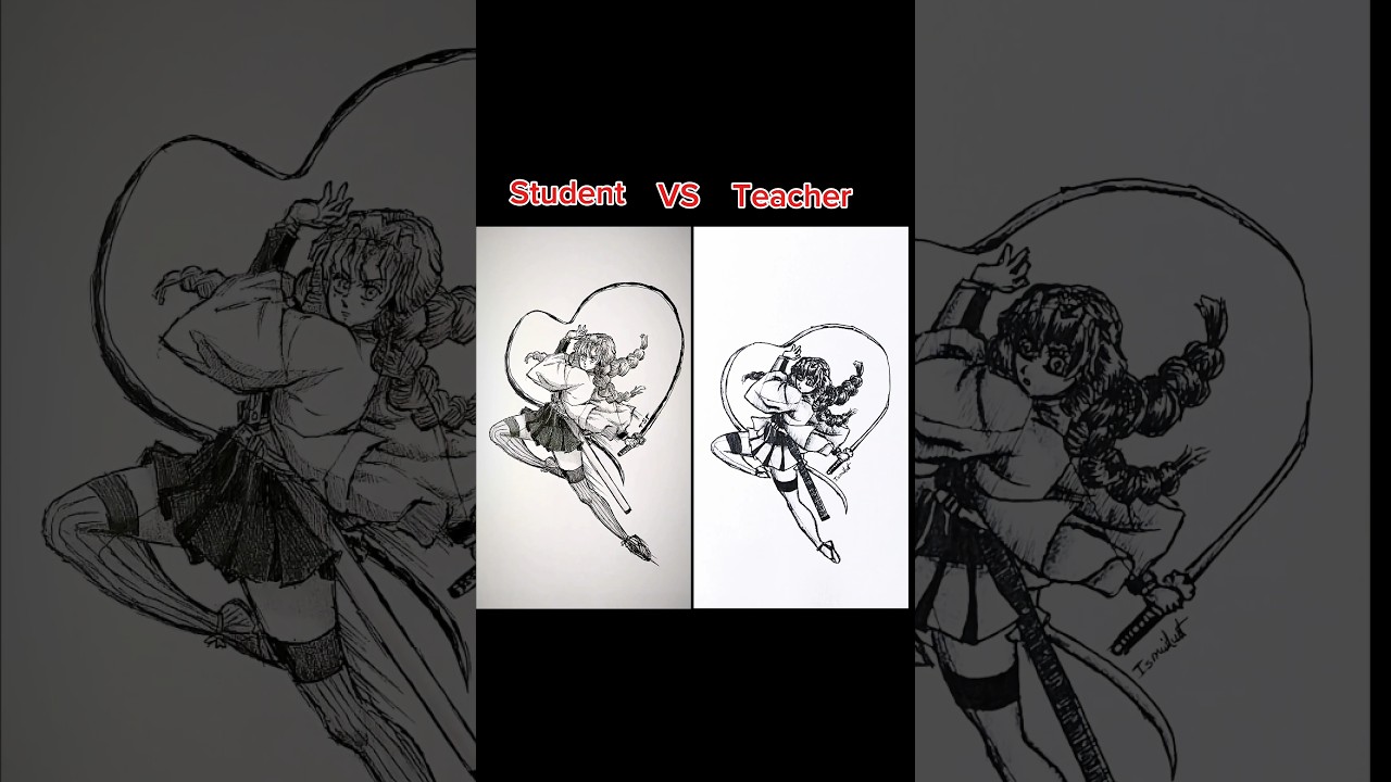 Epic Art Battle: FSF vs Ismail Artist 🎨 Who Will Win? #shorts