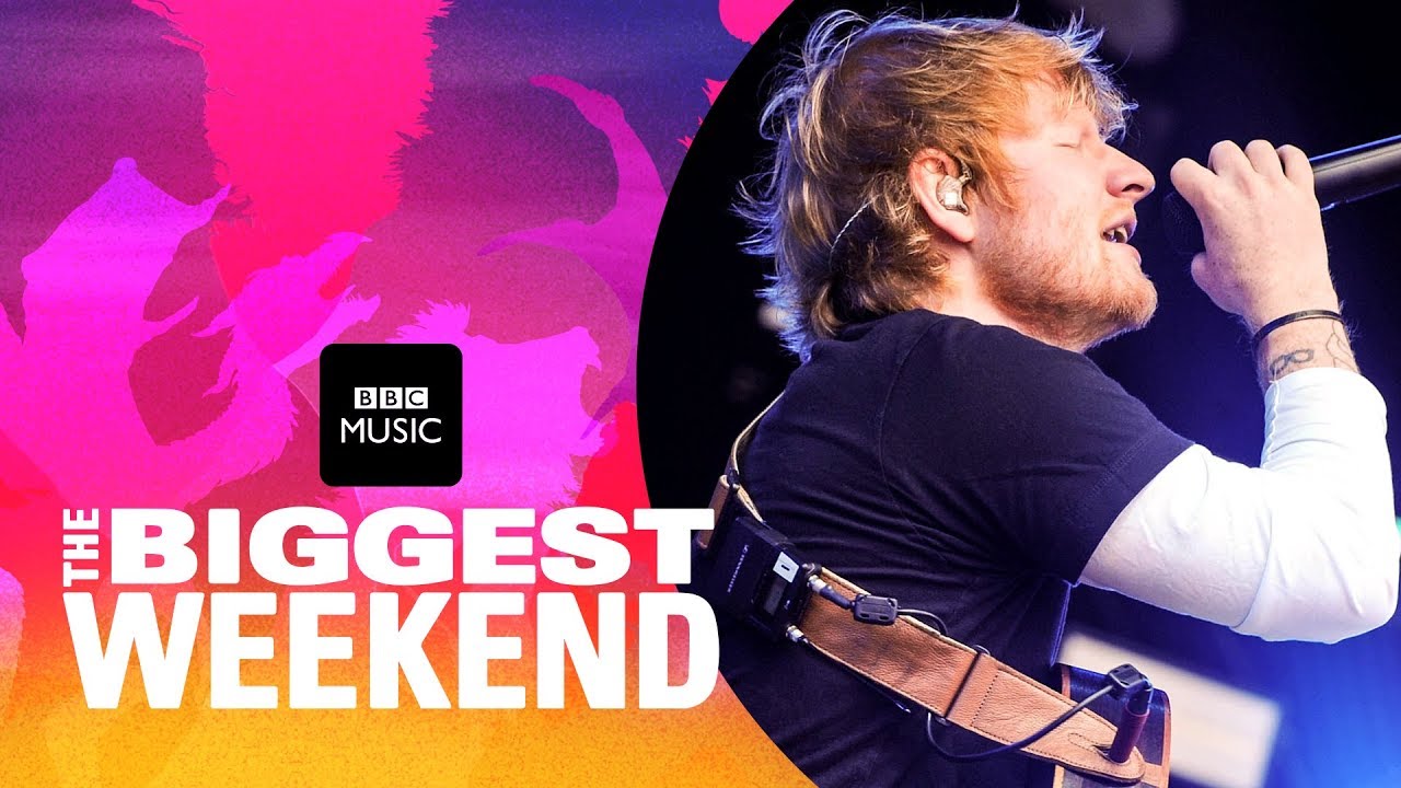 Ed Sheeran Performs 'Shape of You' at The Biggest Weekend 🎶