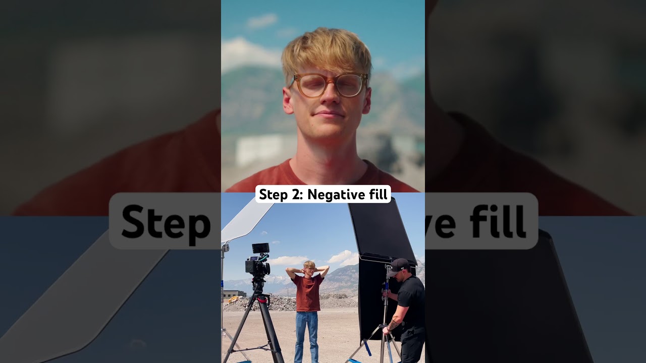 3 Simple Steps for Outdoor Cinematic Lighting 🎥