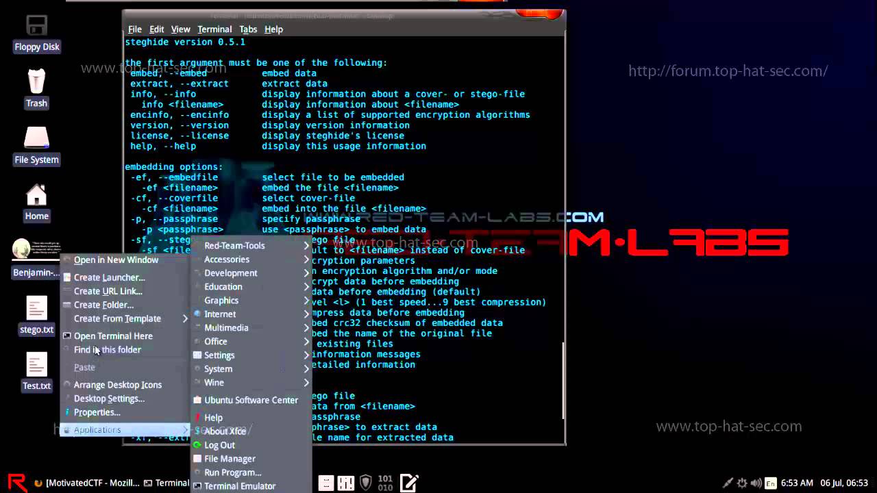 Steganography Challenge Walkthrough | THS Motivated CTF 2015 π