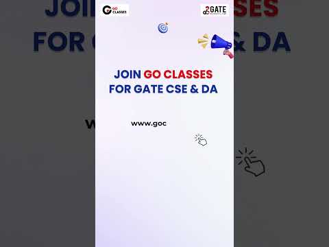 GO Classes AIMT - 1 GATE CSE 2025 | GATE AIMT |#AIMT #GATEAIMT #GATE2025 #GATECSE #gate #AIMT1