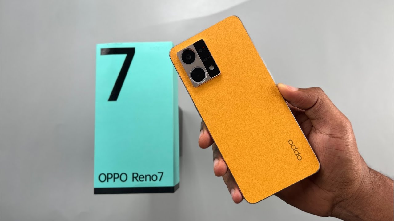 OPPO Reno 7 4G Sunset Orange Unboxing 📱