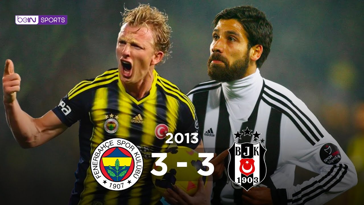 Dramatik Derbi: Fenerbahçe ve Beşiktaş 3-3 Berabere Kaldı ⚽ | 2013/14 Maç Özeti